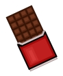 icono de una barra de chocolate